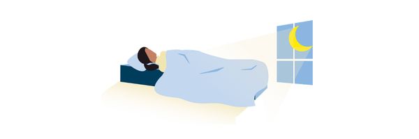 Adolescent sleeping